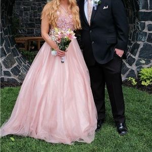 Sherri Hill Pink Prom Dress